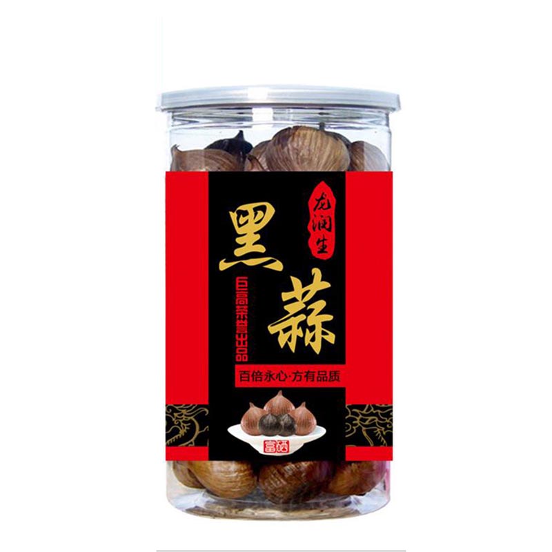 龍潤生 發(fā)酵獨(dú)頭黑大蒜 500g*罐