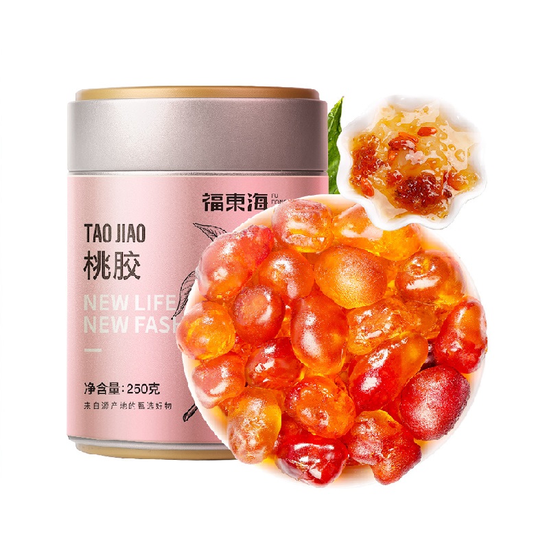 福東海 桃膠(桃花淚) 250g*瓶