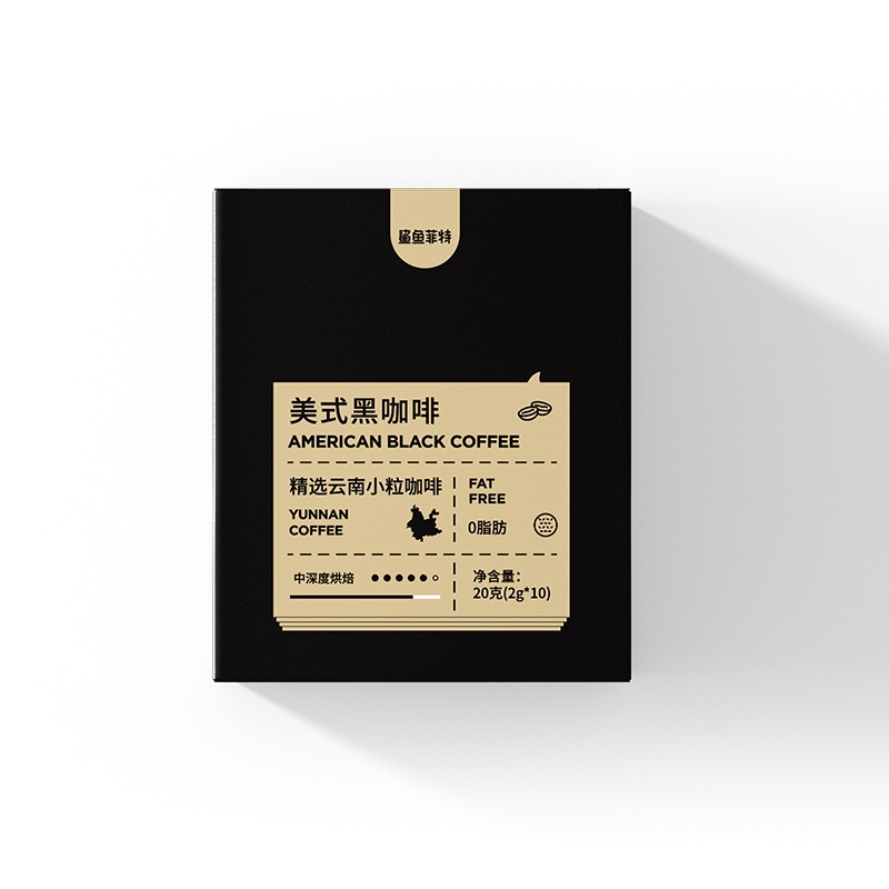 鯊魚菲特 美式黑咖啡