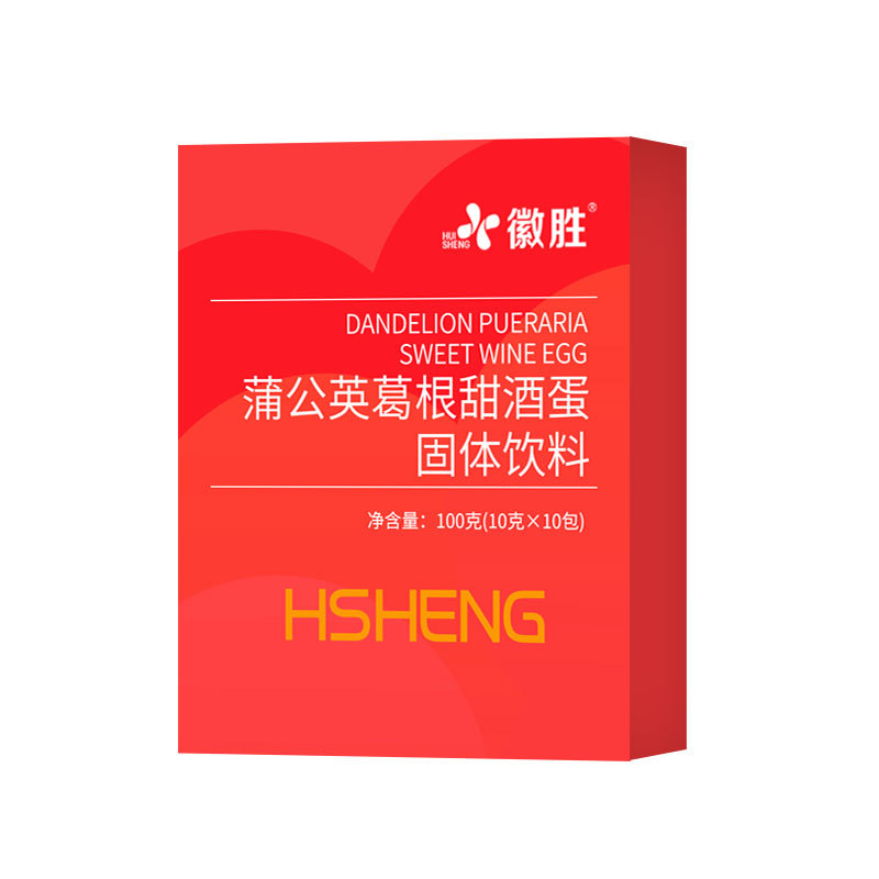 徽勝 蒲公英葛根甜酒蛋固體飲料